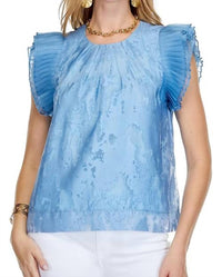 Jade Melody Tam - Pleaty Shell Top