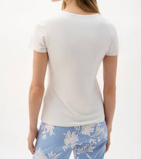 Joseph Ribkoff - Casual Crew Neck Pullover Top
