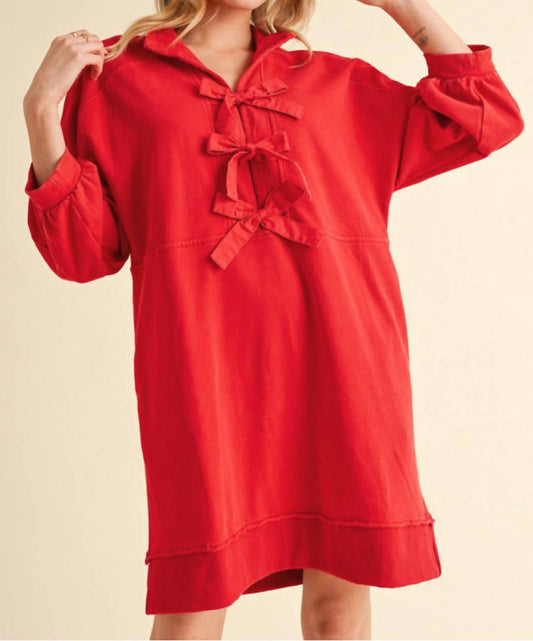 Jodifl - Bow Mini Dress