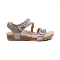 Aetrex - Women's Jillian Braided Quarter Strap Sandal
