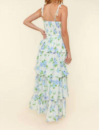 Kori - Tiered Maxi Floral Summer Dress