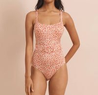 Evarae - Women's Cassandra Onepiece Belted Swimsuit