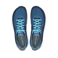 ALTRA Men's Experience Form Running Shoe in navy light blue 1 - men's shoe - detail view
