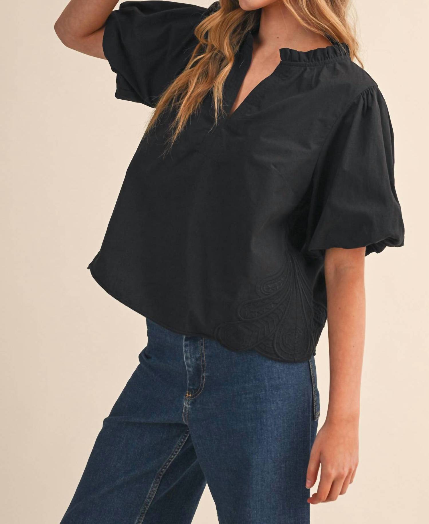 &Merci - Muse Puff Sleeve Blouse