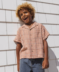 Rylee + Cru - Boy's Lapel Collar Shirt