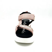 Renato Garini Women's DMD Hybrid Sandal Sneaker in gold pink - women's sandal - alternate view