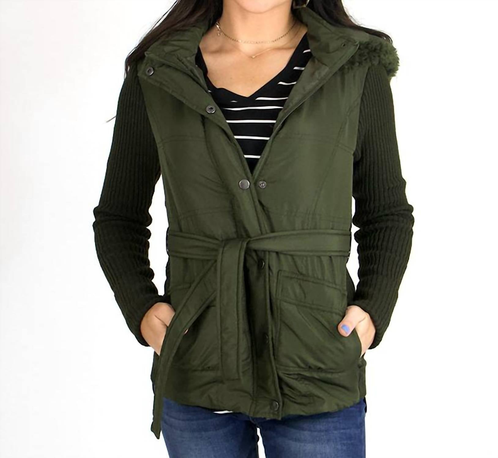 Grace And Lace - Slim Fit Jacket With Hood