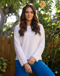 Alashan Cashmere - Bungalow Boxy Crewneck Sweater