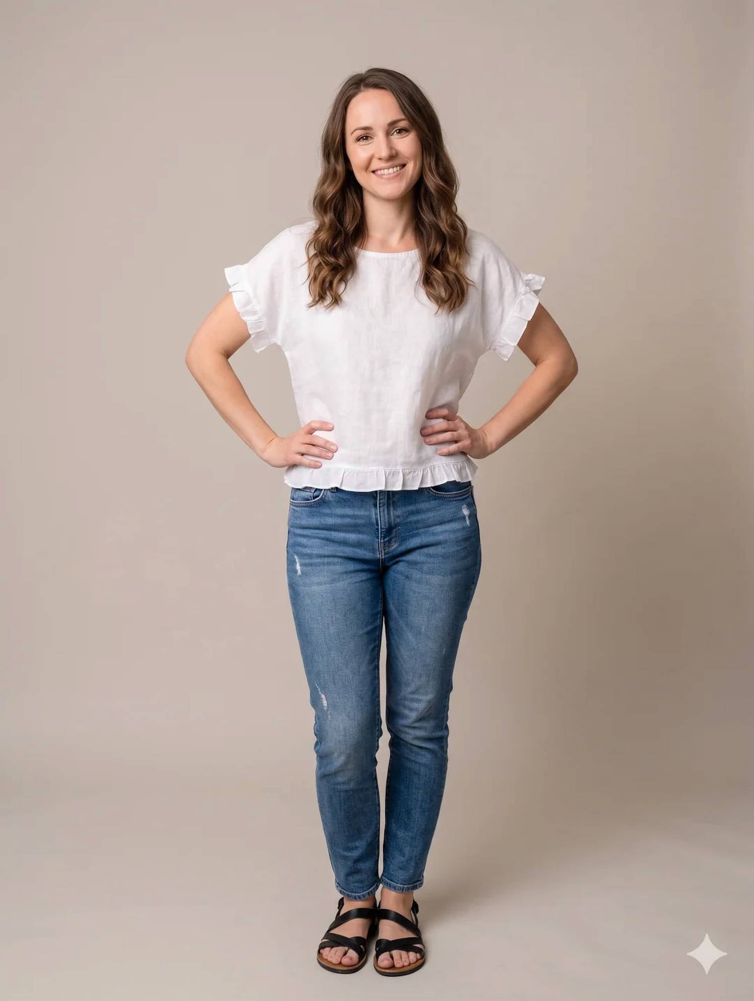 Elliott Lauren - At Ease Ruffle Sleeve Top