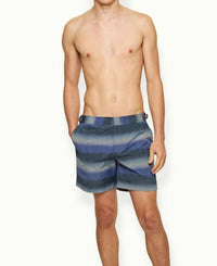Orlebar Brown Bulldog Fade Swim Short in night iris - men's swimwear
