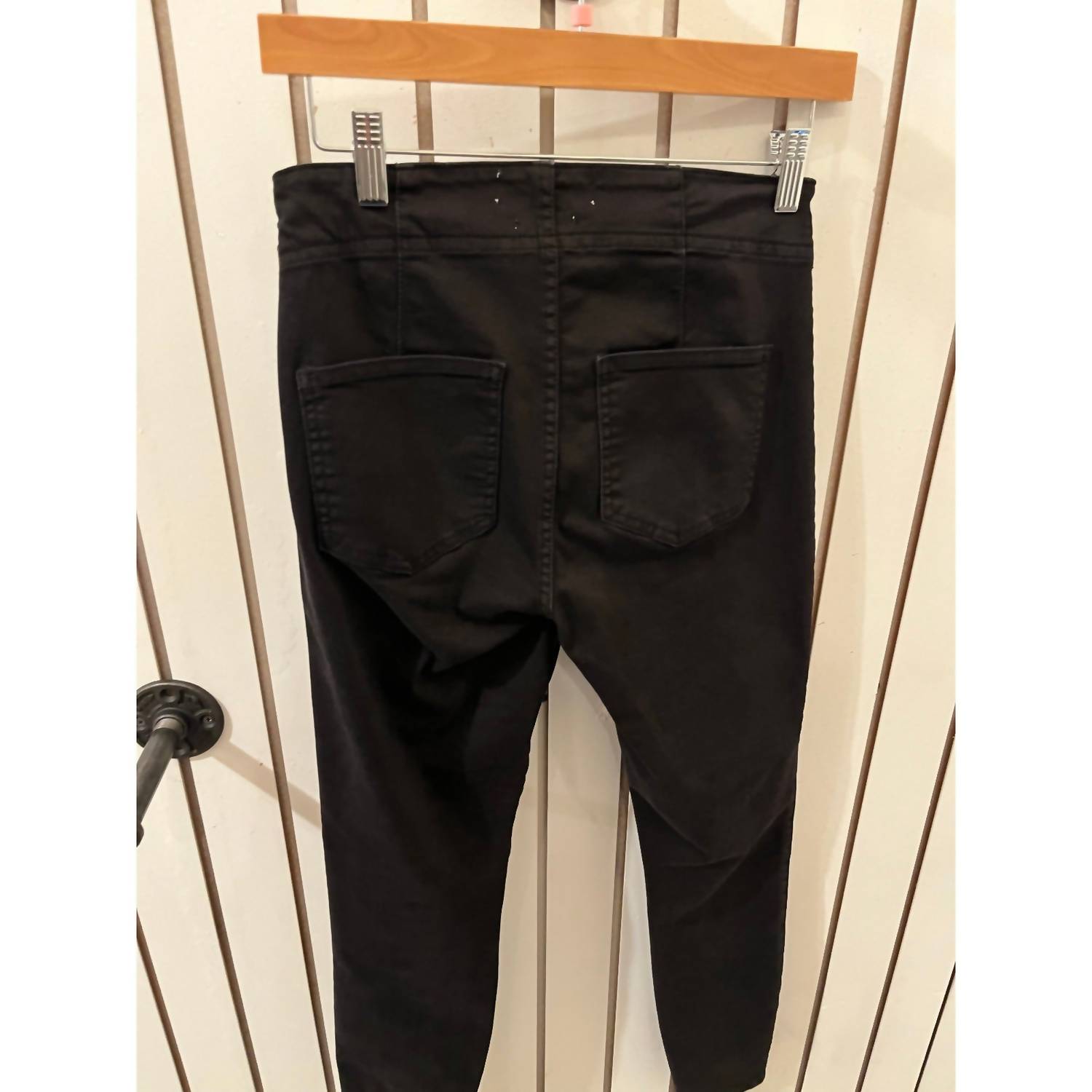 Pistola - Lace-up High Rise Skinny Jeans