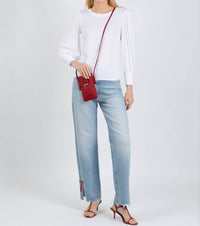 Mother - Rambler Zip Slice Hover Fray Jeans