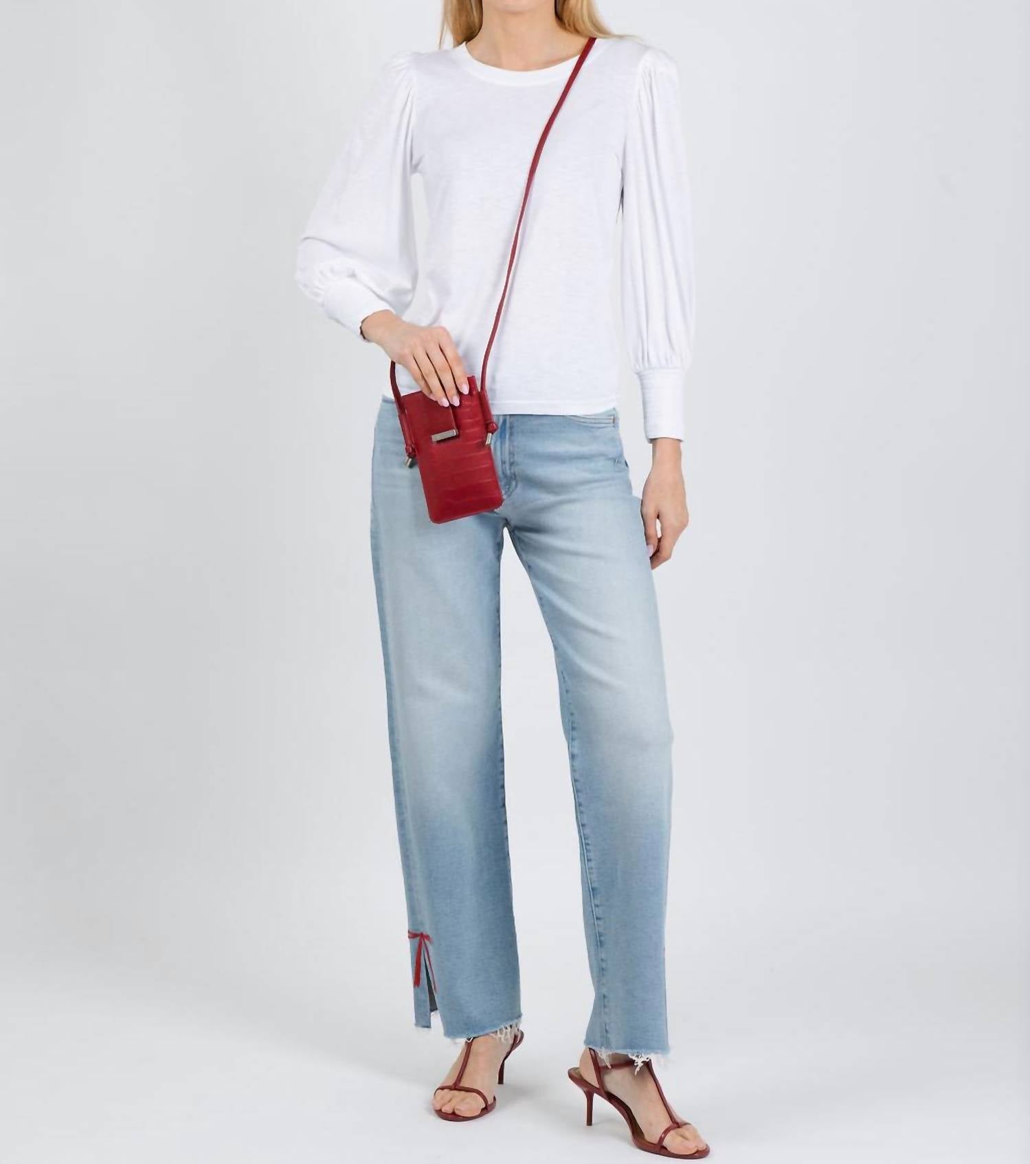 Mother - Rambler Zip Slice Hover Fray Jeans