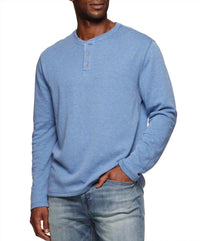 Flags & Anthem - Bridgeport Double Knit Slub Henley Tee