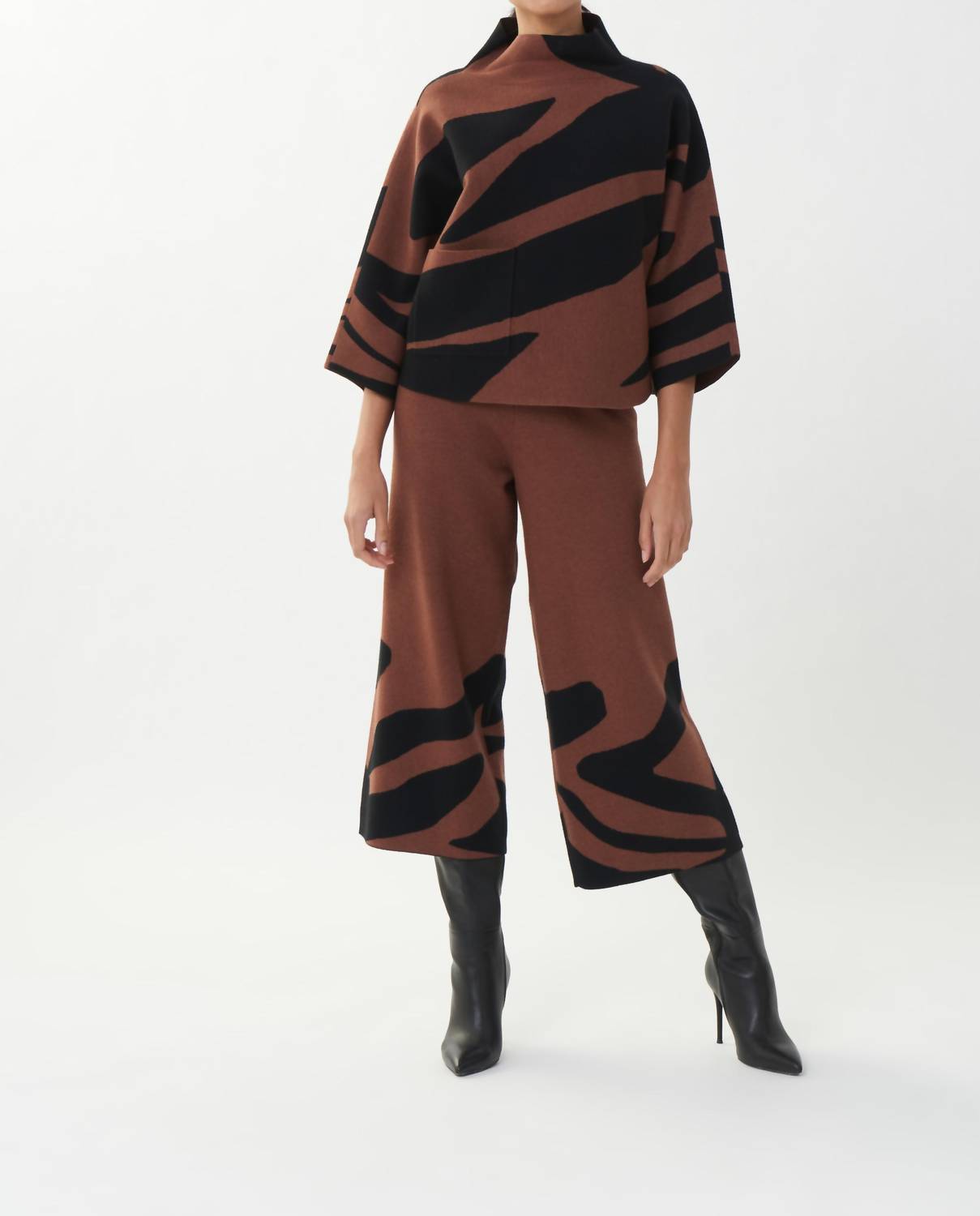 Joseph Ribkoff - Sweater Zebra Pant