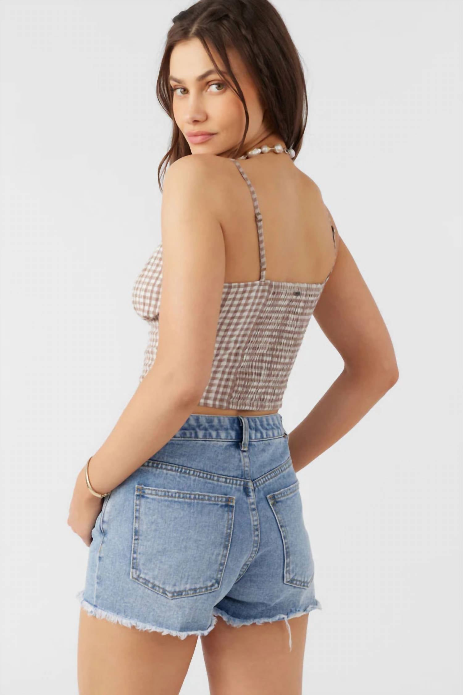 O'Neill - Kalia Gingham Top