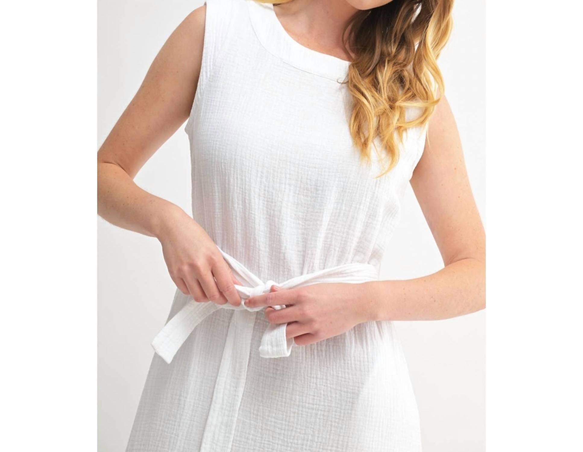 Fun 2 Fun - Gauze Midi Dress