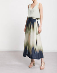 Ottod'Ame - Printed Viscose Long Skirt