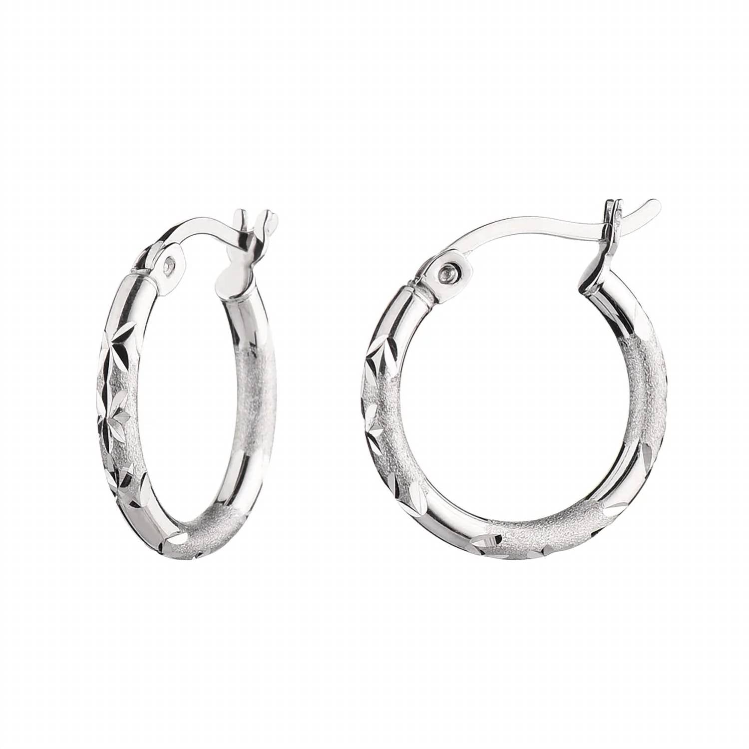 Gold & Honey - Women's Small Hoop Earrings - Set Of 3
