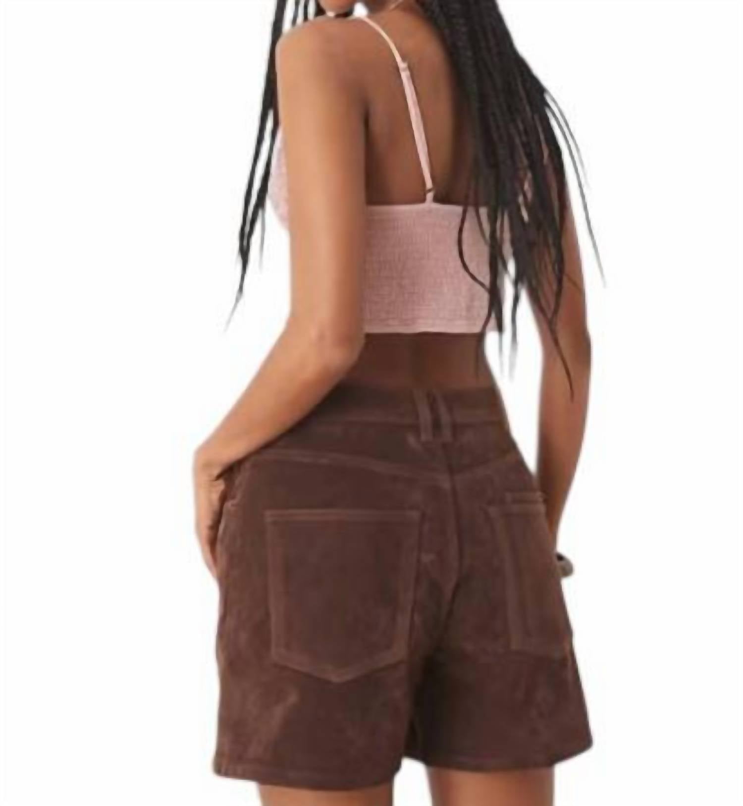 Free People - Tippi Vegan Suede Short