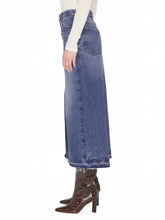 Frame - Midaxi Denim Skirt