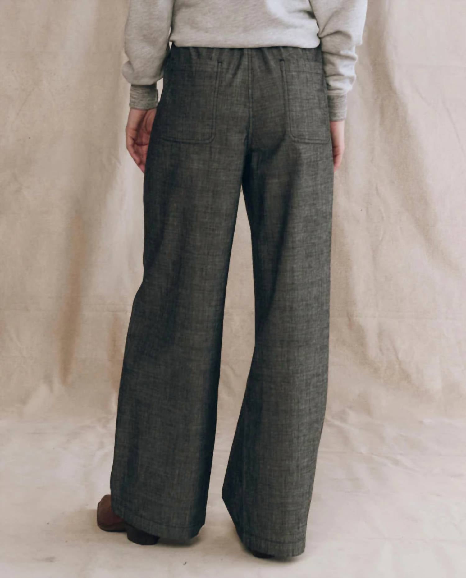 The Great. - Sawyer Pull-on Pleated Pant