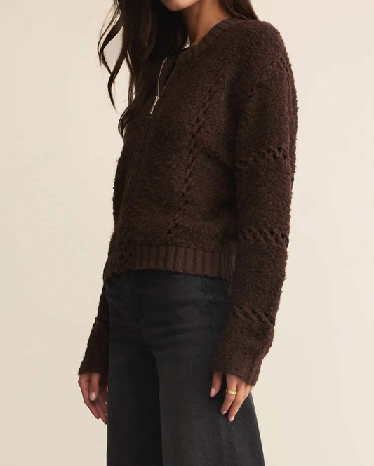 Z Supply - Women's Sundance Zip Up Sweater Jacket