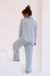 Mary Square - Charlotte Floral Foulard Pajama Set