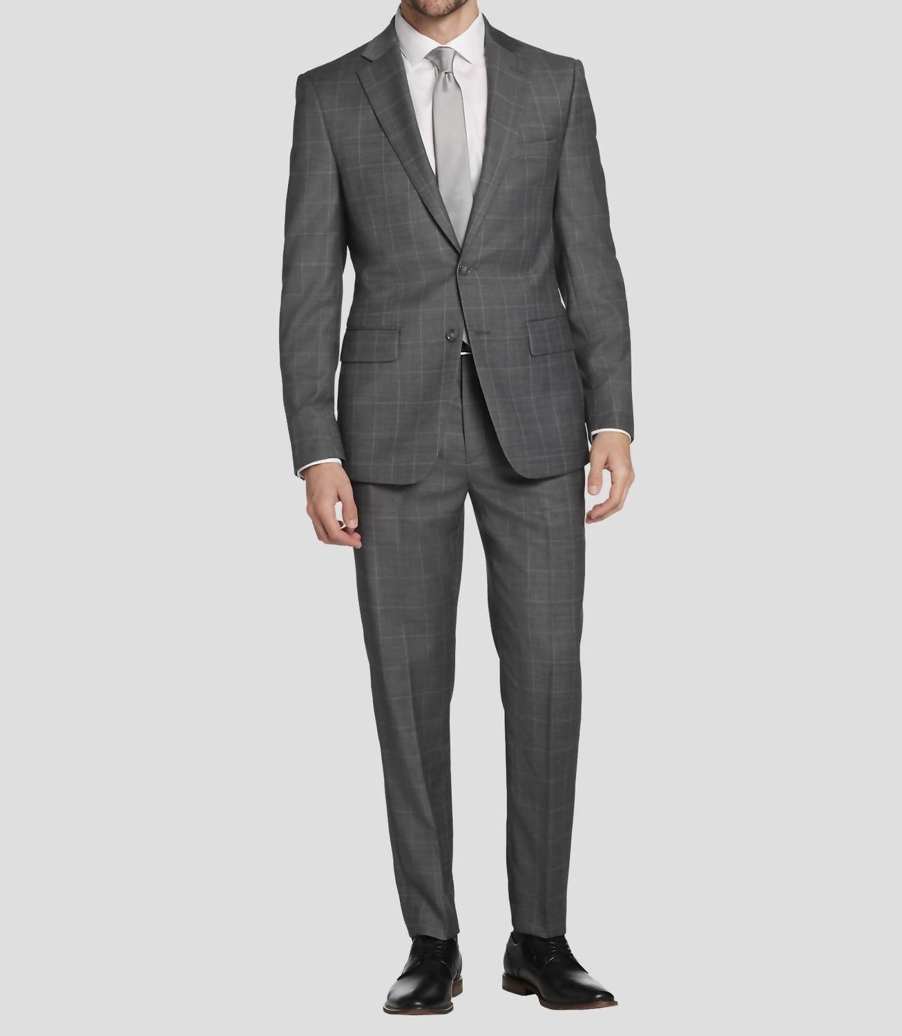 Calvin Klein - Slim Fit Wool Blend Pants