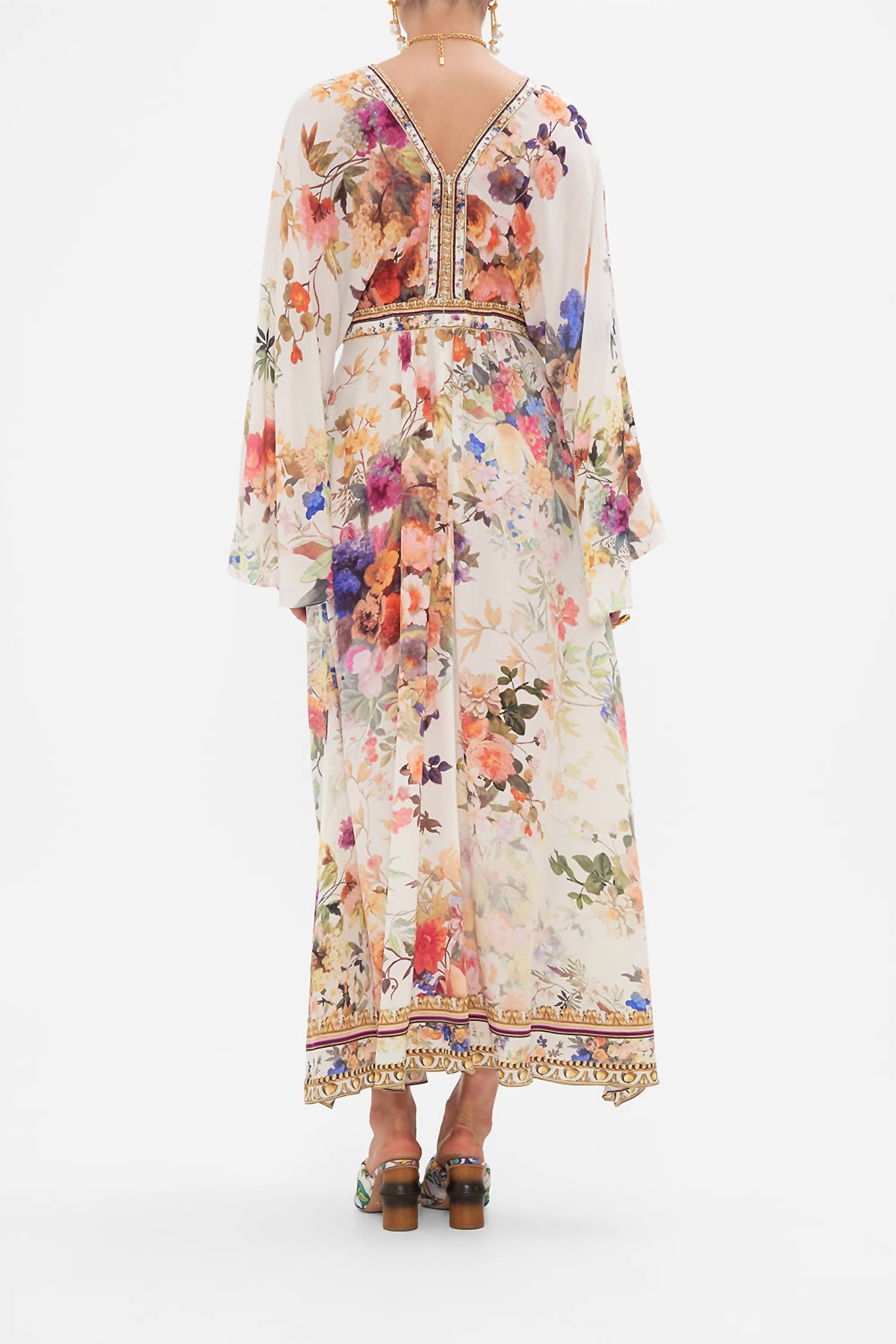 Camilla - Gathered Kimono Dress