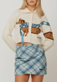 House Of Sunny - Bias Cut Heritage Skirt
