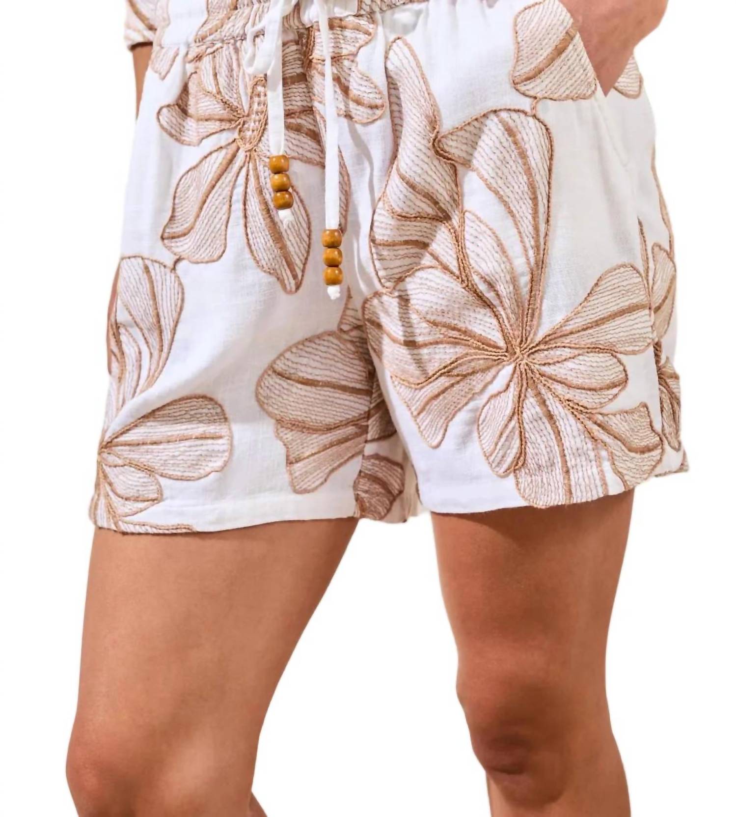 Tribal - Drawstring Pull On Shorts