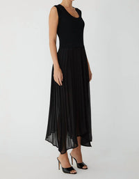 js71 Selima Dress in black - women's dress - detail view