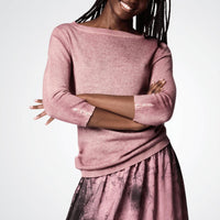 Avant Toi - Hand Painted Boatneck Pullover