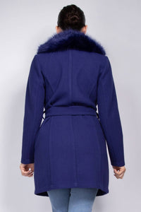 Haute Moda - Furry Trench Coat