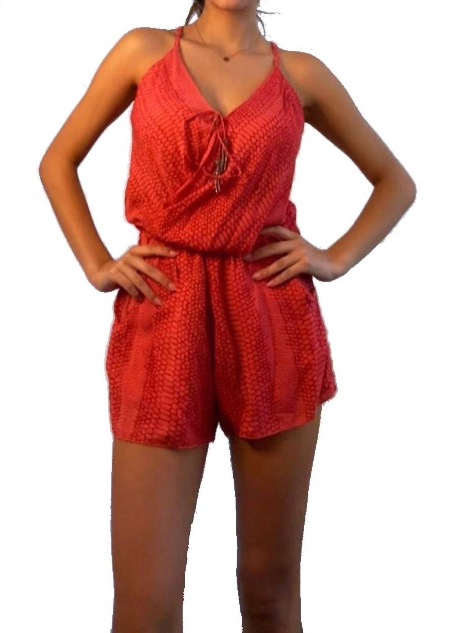 Khush - Shore Tasseled Ties Romper