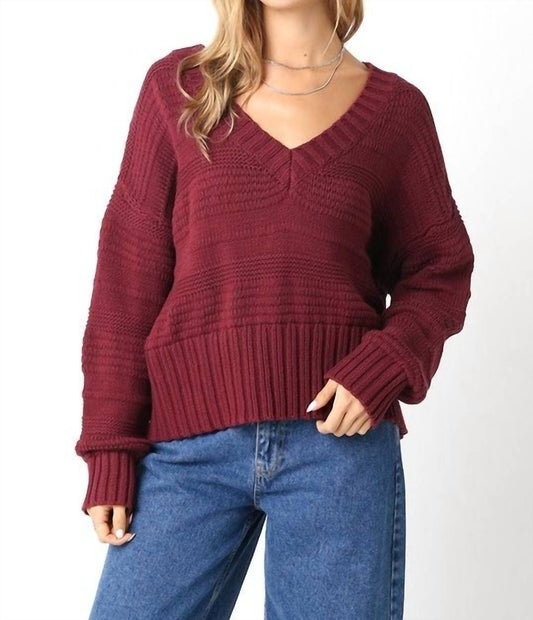 Olivaceous - Louise Sweater