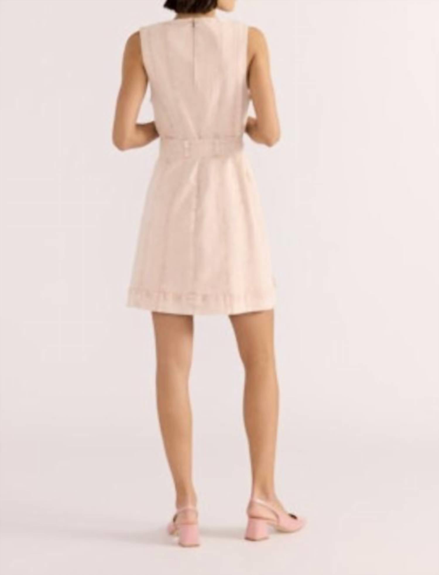 Minkpink - Dahlia Denim Panel Mini Dress