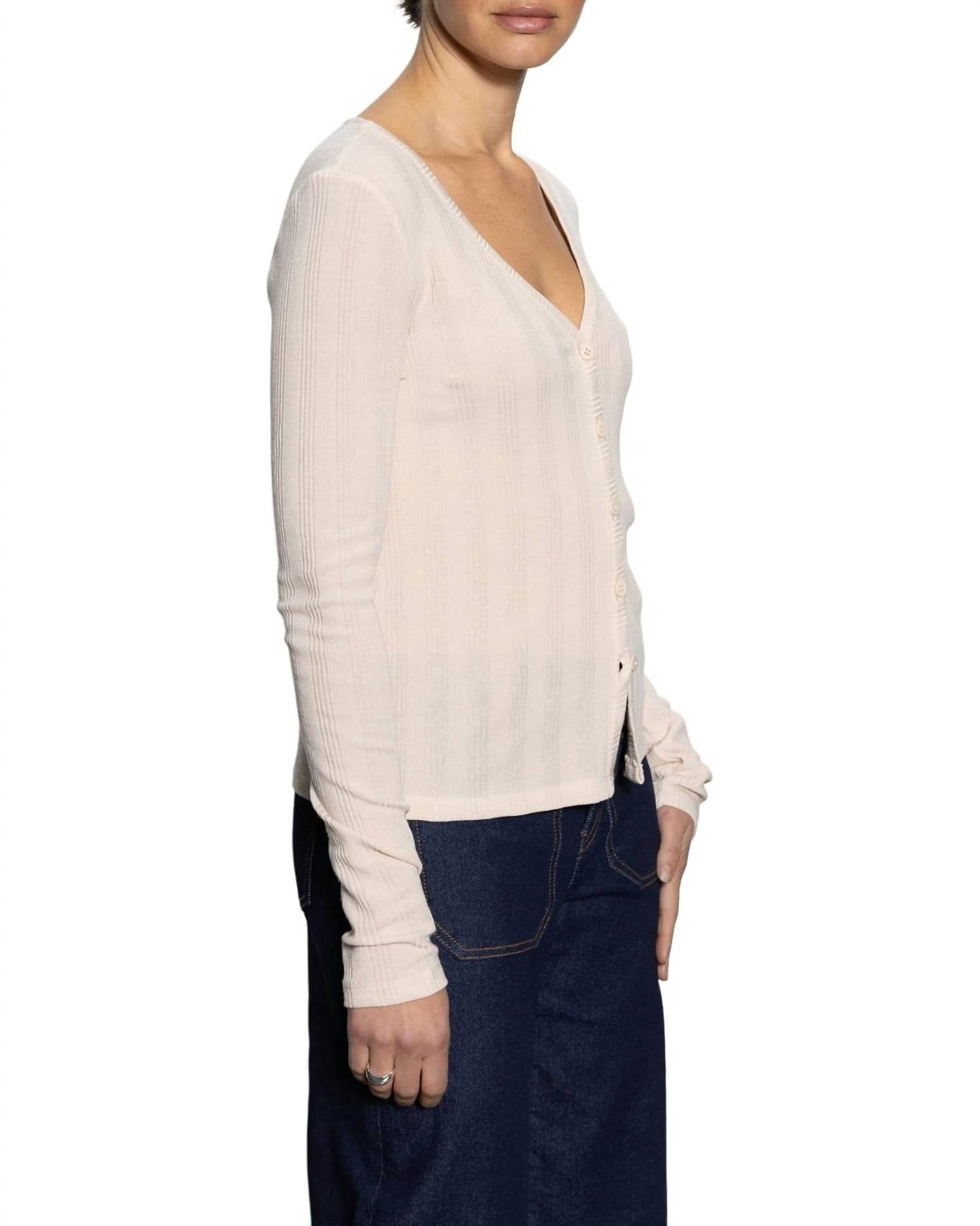 Sanctuary - Only Gaze Knit V-neck Sweater