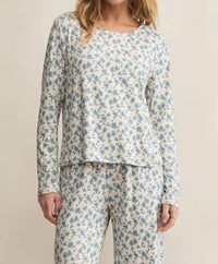 Z Supply - Home Town Ditsy Long Sleeve Top