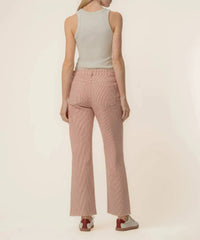 Kut From The Kloth - Charlotte High Rise Wide Leg Jeans With Raw Hem Denim