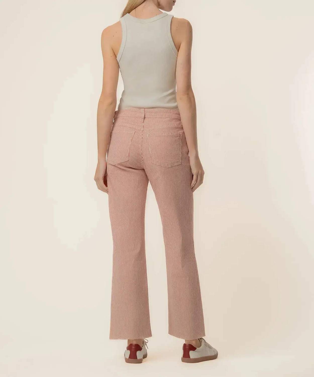 Kut From The Kloth - Charlotte High Rise Wide Leg Jeans With Raw Hem Denim