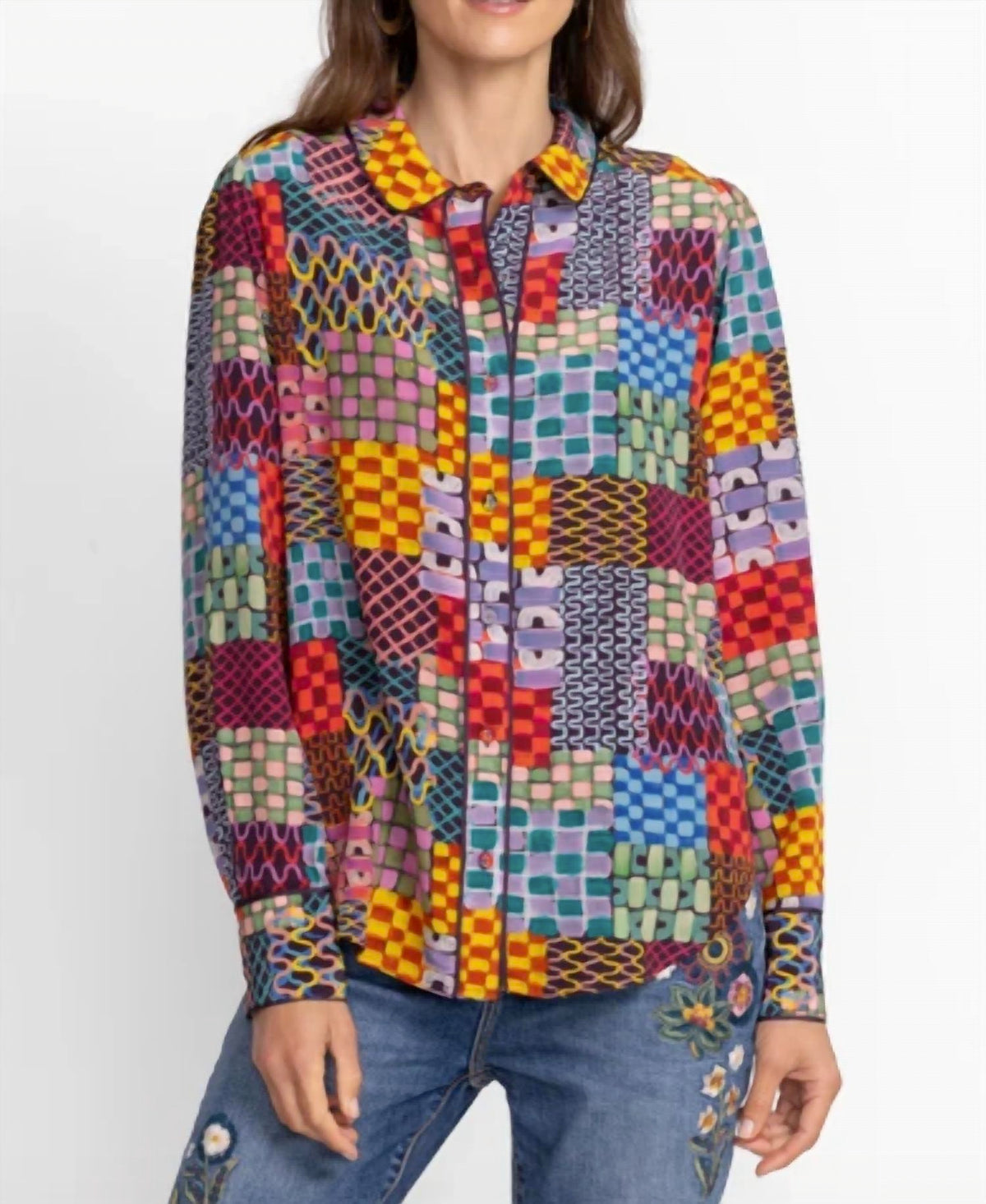 Johnny Was - Silk Blouse