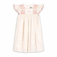 Petit Bateau - Girls Dress With Smocking Detail