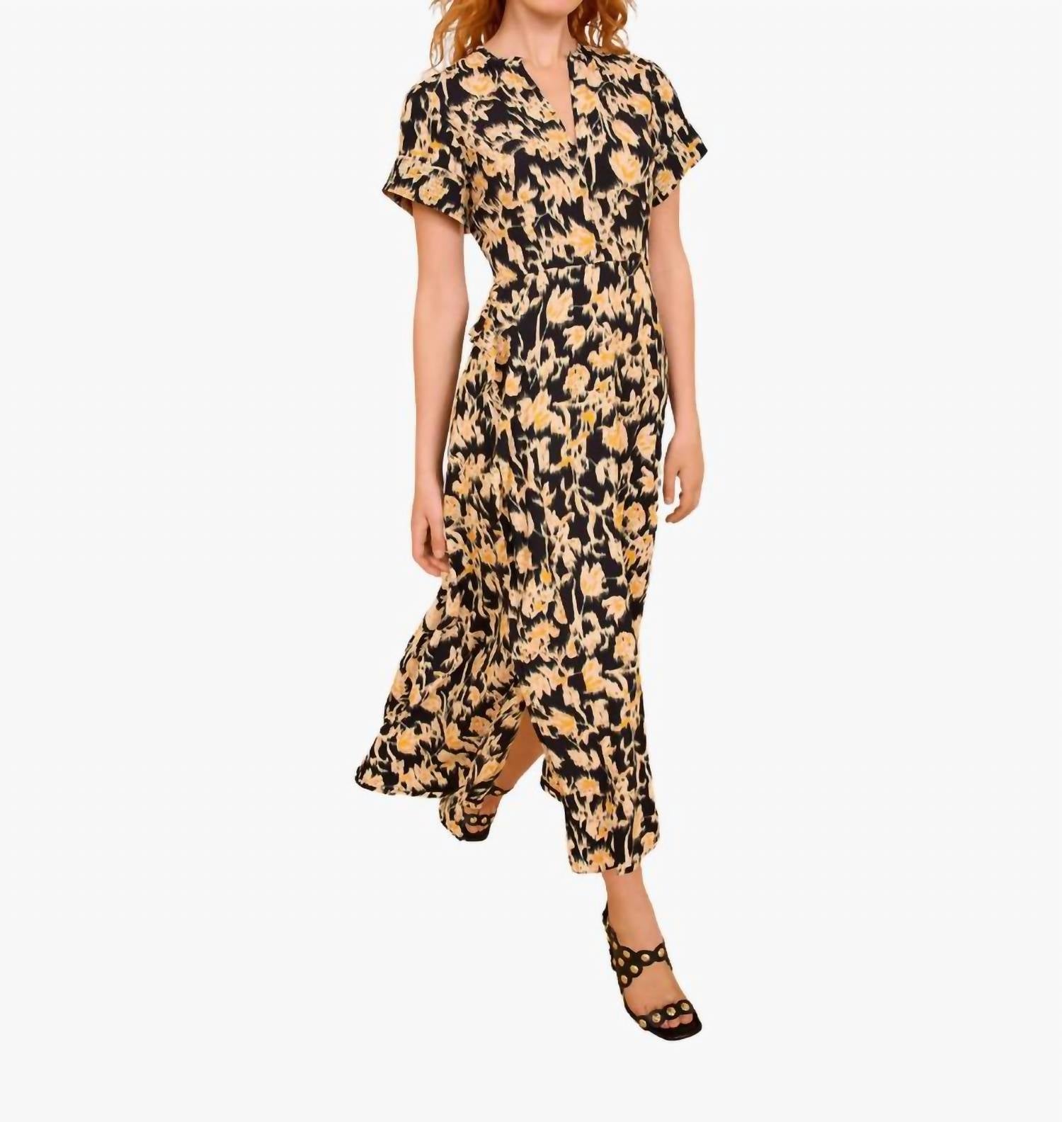 Ulla Johnson - Nadya Short Sleeve Midi Dress