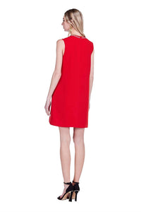 Jade - Embellished Neck Shift Dress