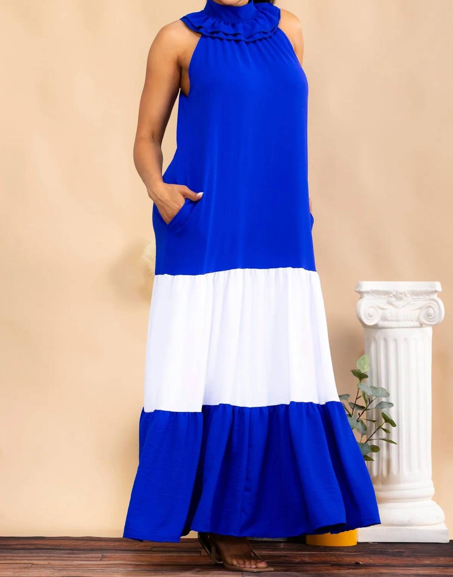 Karen T Design - Sleeveless Maxi Dress