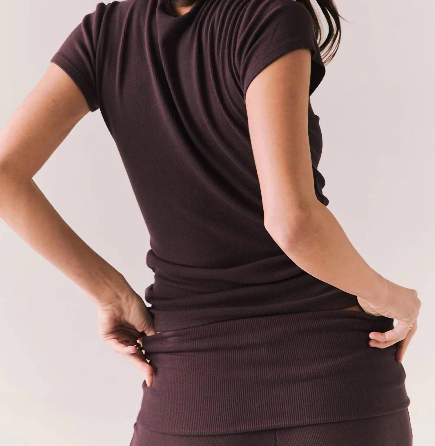 Chaser - Short Sleeve Ribbed Tee