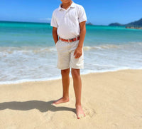 Small Shop - Boy's Lil' Austin Herringbone Woven Stretch Belt