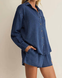 Z Supply - Perfect Twill Button Up Shirt
